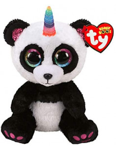 Plus Ty 15cm Boos Paris Ursuletul Panda Unicorn,TY36307