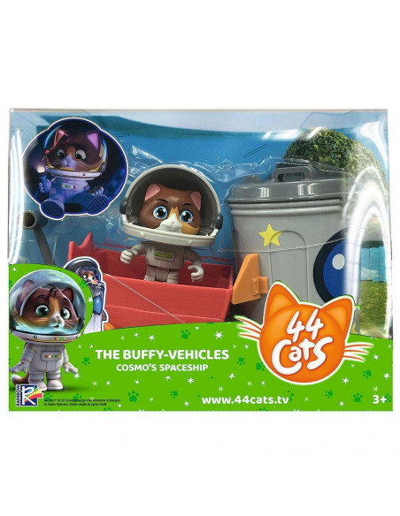 7600180213,44 De Pisici Set Figurina Cosmo Cu Nava Spatiala