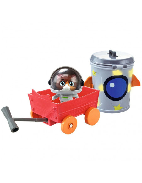 7600180213,44 De Pisici Set Figurina Cosmo Cu Nava Spatiala