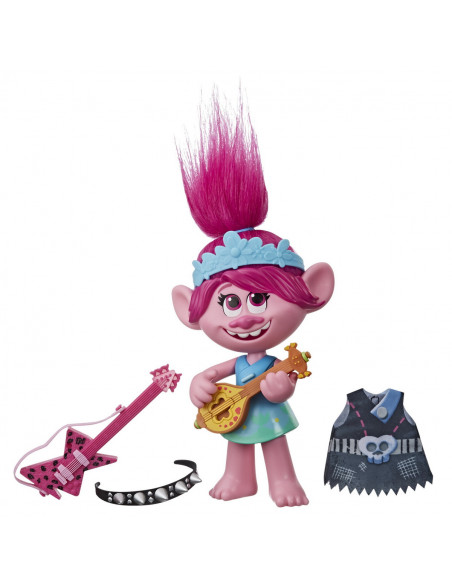 Trolls Figurina Muzicala Poppy Pop To Rock,E9411