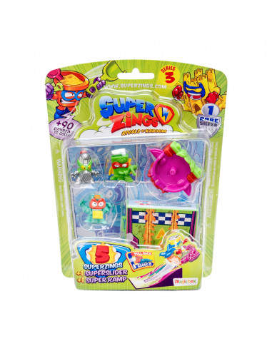 Superzings 3 Set De 5 Figurine,SZ3004