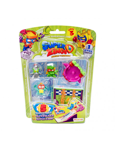 Superzings 3 Set De 5 Figurine,SZ3004