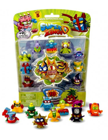 Superzings 3 Set De 10 Figurine,SZ3005