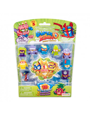 Superzings 3 Set De 10 Figurine,SZ3005