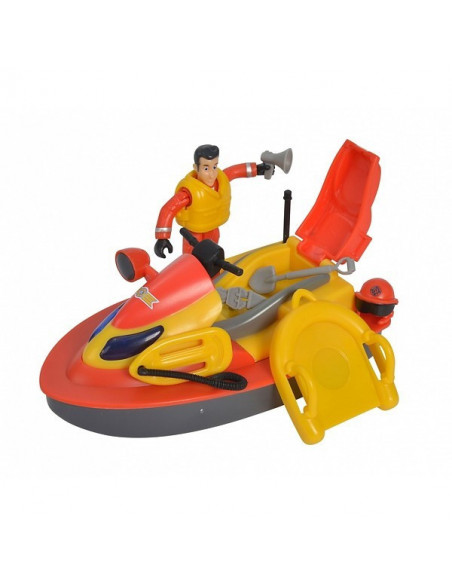 Pompierul Sam Jetsky Cu Roti Si Figurina,109251048038