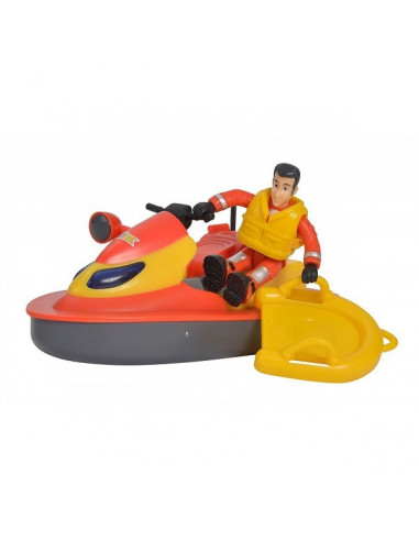Pompierul Sam Jetsky Cu Roti Si Figurina,109251048038