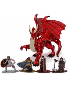 Set 5 Nano Figurine Din Metal Dungeons Dragons 4 Cm,253254000 2