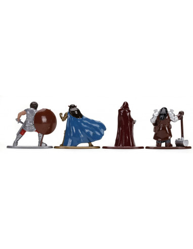 Set 5 Nano Figurine Din Metal Dungeons Dragons 4 Cm,253254000