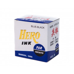 Set Hero - 2 stilouri Hero 007 culoare negru + Cerneala hero