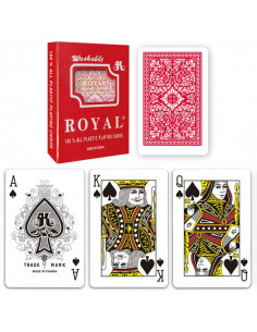 Carti De Joc Royal Din Plastic,RBA025S112-AA508LR