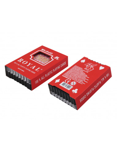 Carti De Joc Royal Din Plastic,RBA025S112-AA508LR