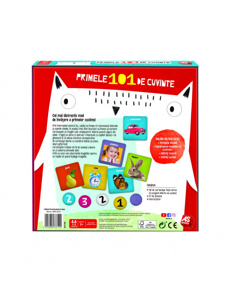 Joc De Societate Primele 101 De Cuvinte,1040-33310