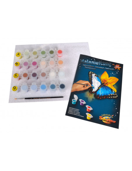 Kit Pictura Pe Numere Schipper Casuta La Malul Marii,609240795