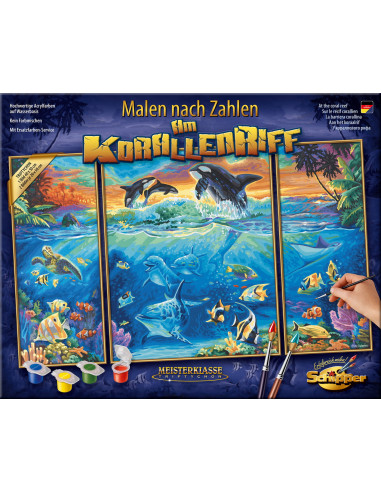 Kit Pictura Pe Numere Schipper Viata Marina, 3