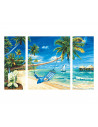 Kit Pictura Pe Numere Schipper Pe Plaja, 3 Tablouri,609260693