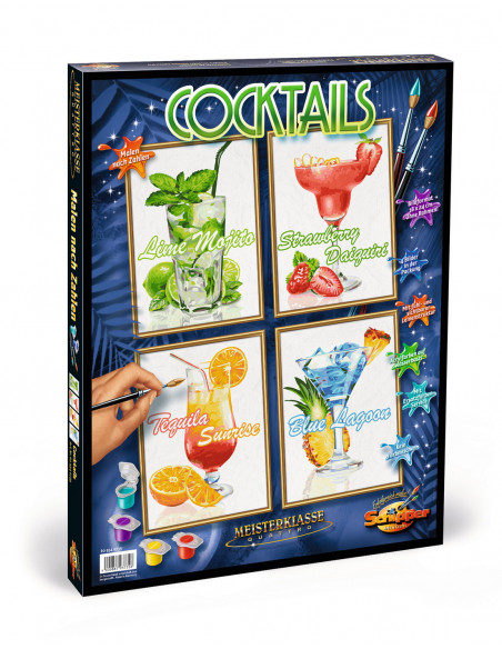 Kit Pictura Pe Numere Schipper Cocktail-uri,609340735