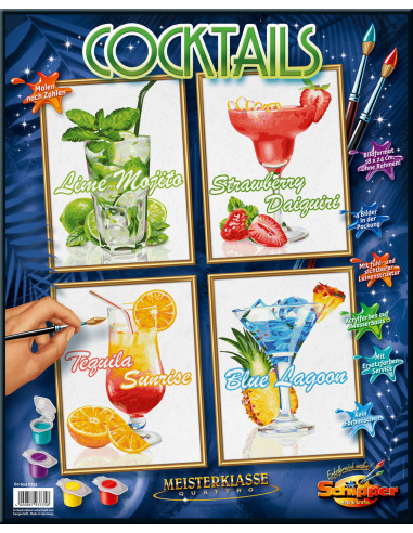 Kit Pictura Pe Numere Schipper Cocktail-uri,609340735