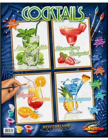 Kit Pictura Pe Numere Schipper Cocktail-uri,609340735
