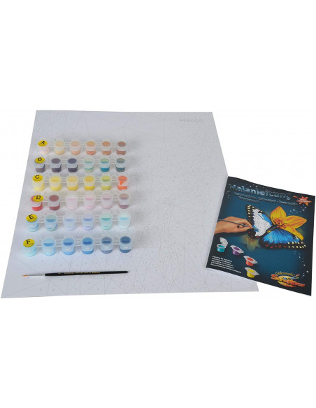 Kit Pictura Pe Numere Schipper Cerb Polygon Art,609460737