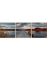 Kit Pictura Pe Numere Schipper Rasarit Langa Lac, 3