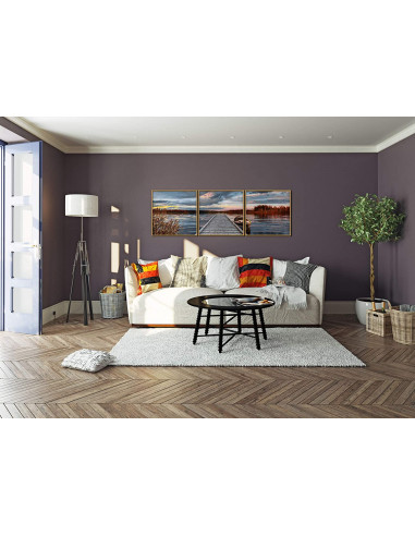 Kit Pictura Pe Numere Schipper Rasarit Langa Lac, 3