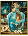 Kit Pictura Pe Numere Schipper Sirena,609130844