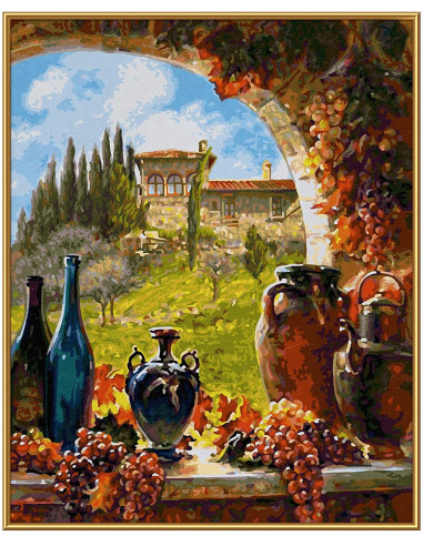 Kit Pictura Pe Numere Schipper Vinul Din Toscana,609130840