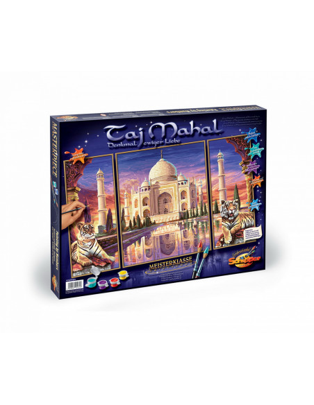 Kit Pictura Pe Numere Schipper Taj Mahal - Memorialul Iubirii