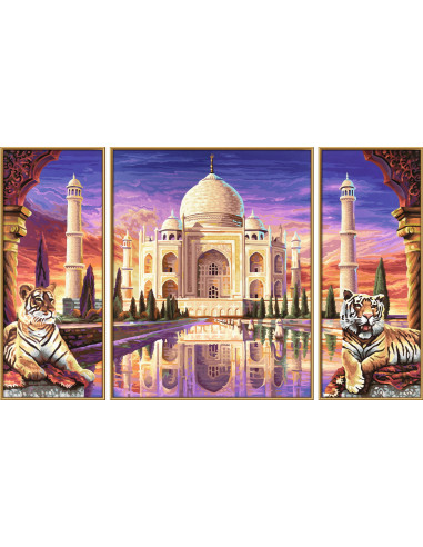 Kit Pictura Pe Numere Schipper Taj Mahal - Memorialul Iubirii