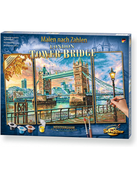 Kit Pictura Pe Numere Schipper Podul Tower, 3 Tablouri,609260752