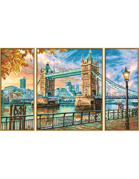 Kit Pictura Pe Numere Schipper Podul Tower, 3 Tablouri,609260752