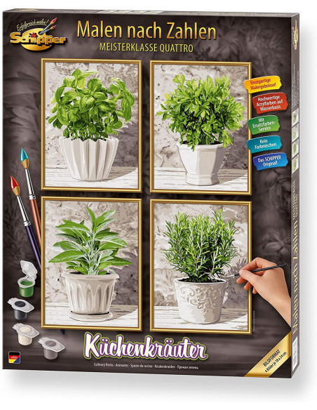 Kit Pictura Pe Numere Schipper Ierburi Culinare, 4