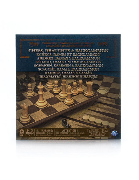Set Jocuri 3in1 Sah Dame Table,6038107