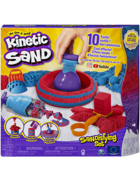 Kinetic Sand Set Sandtastic Cu 10 Accesorii Si Nisip,6047232