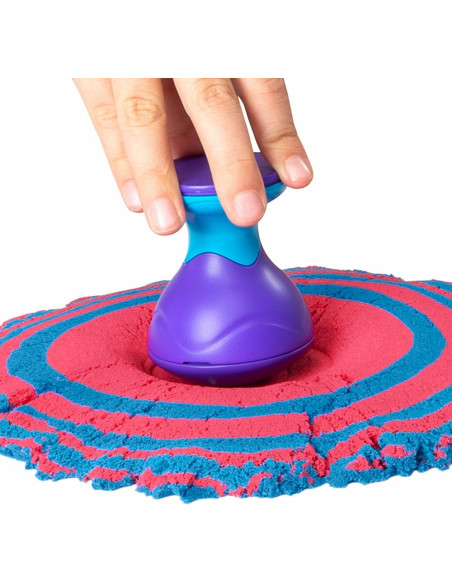 Kinetic Sand Set Sandtastic Cu 10 Accesorii Si Nisip,6047232
