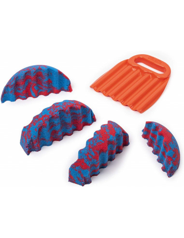Kinetic Sand Set Sandtastic Cu 10 Accesorii Si Nisip,6047232