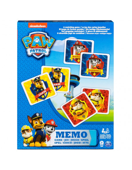 Patrula Catelusilor Joc Memory Cu Carti,6033326