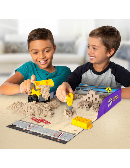 Kinetic Sand Set Pentru Constructii 2in1,6044178