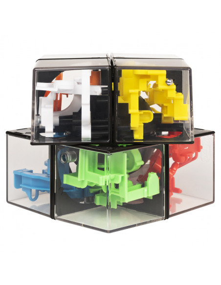 Perplexus Hybrid Cub Rubik 2x2 Cu 100 De Obstacole,6058355