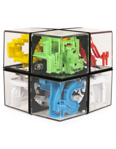 Perplexus Hybrid Cub Rubik 2x2 Cu 100 De Obstacole,6058355