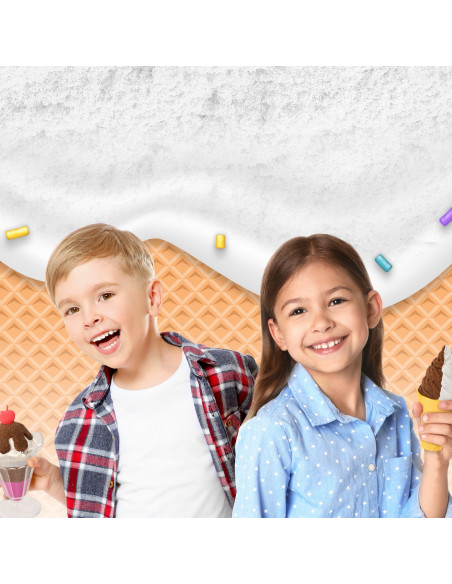 Kinetic Sand Set Inghetata Si Prajiturele Colorate Si