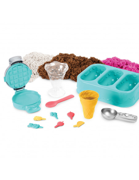 Kinetic Sand Set Inghetata Si Prajiturele Colorate Si