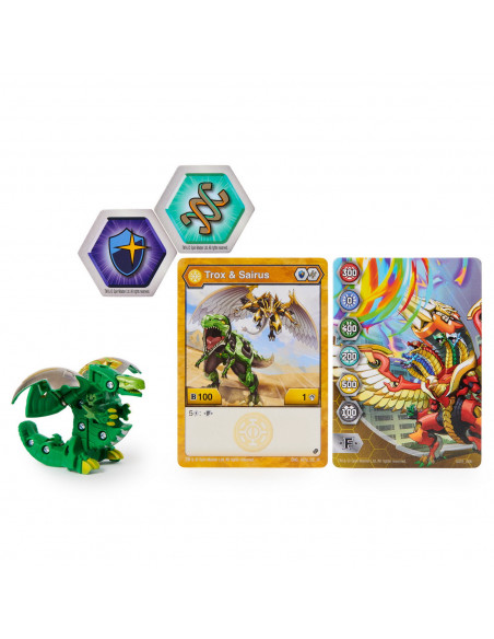 Bakugan S2 Bila Basic Trox Cu Card Baku-gear