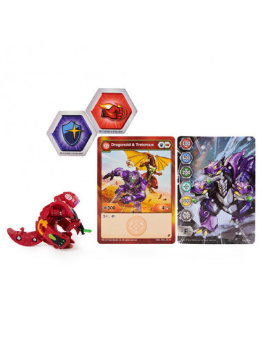 Bakugan S2 Bila Basic Dragonoid Cu Card