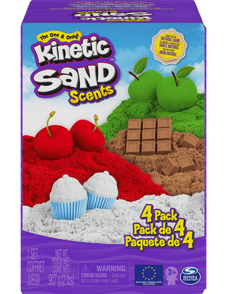 Nisip Kinetic Set 4 Bucati,6058353