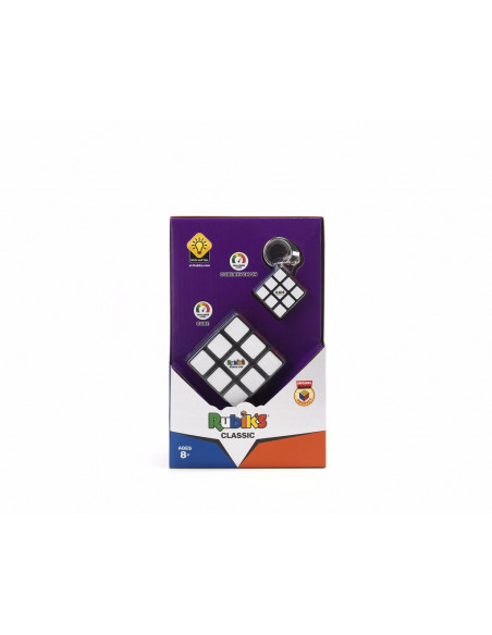 Set Cub Rubik 3x3 Clasic Si Breloc Originale,6062800