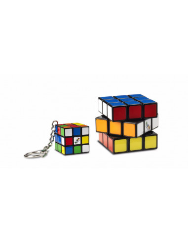Set Cub Rubik 3x3 Clasic Si Breloc Originale,6062800