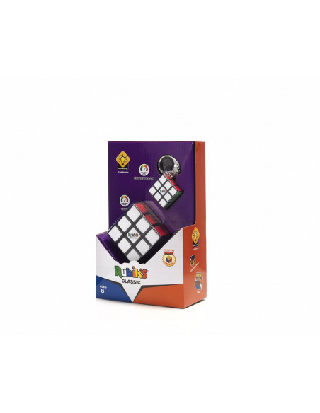 Set Cub Rubik 3x3 Clasic Si Breloc Originale,6062800