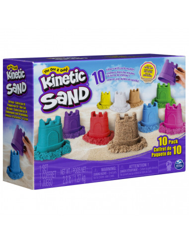Kinetic Sand Set 10 Culori,6052995
