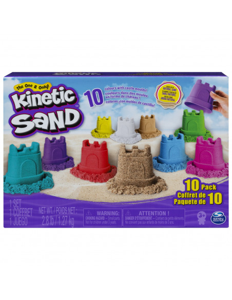 Kinetic Sand Set 10 Culori,6052995